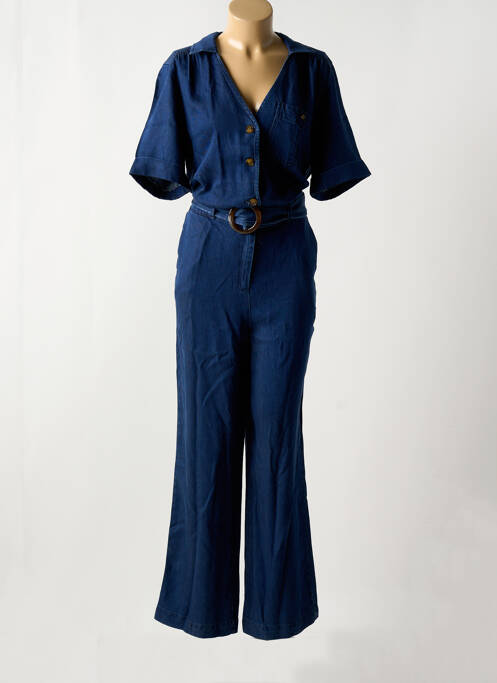 Combi-pantalon bleu MAISON CAPTAIN pour femme