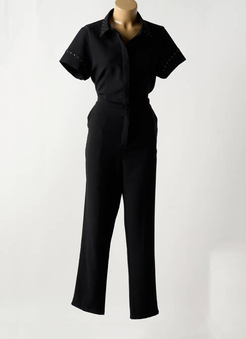 Combi-pantalon noir CAPTAIN TORTUE pour femme