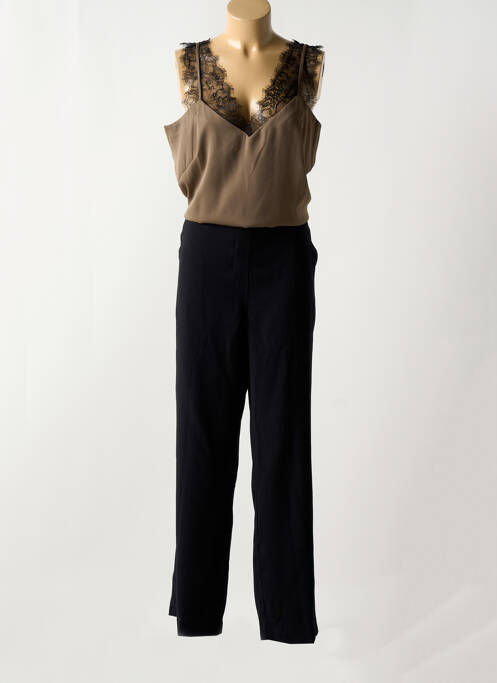 Combi-pantalon noir MAISON CAPTAIN pour femme