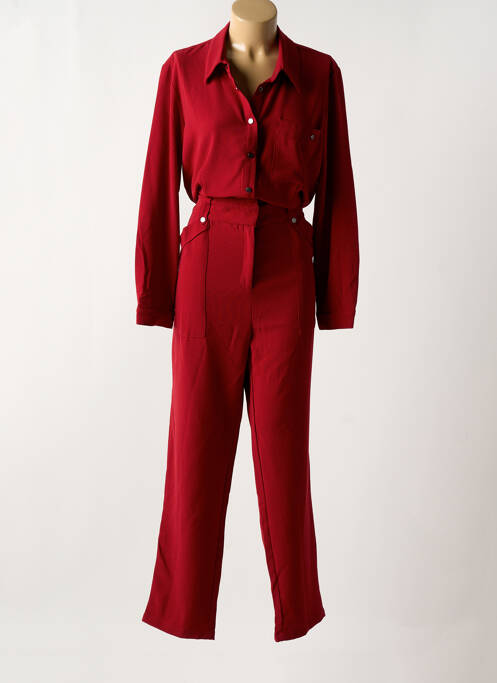 Combi-pantalon rouge CAPTAIN TORTUE pour femme