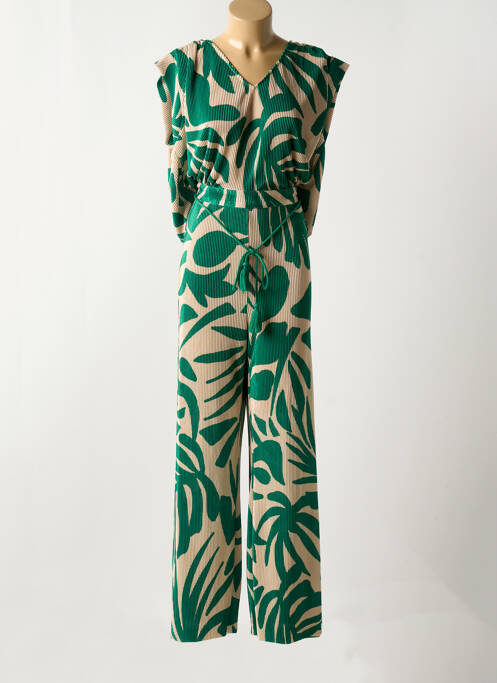 Combi-pantalon vert MAISON CAPTAIN pour femme