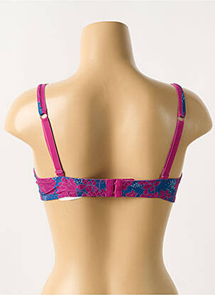 Soutien-gorge légère et transparente haut soutien-gorge emboitant violet ALLANDE femme