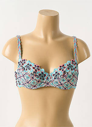 Soutien-gorge haut soutien-gorge balconnet haut soutien-gorge balconnet bleu ALLANDE femme