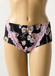 Culotte tissage satiné noir ALLANDE femme