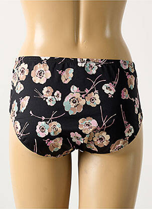 Culotte tissage satiné noir ALLANDE femme