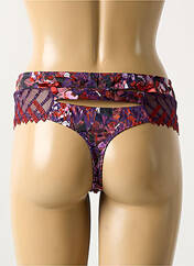 Tanga violet ALLANDE pour femme seconde vue
