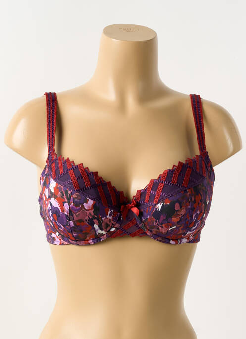 Soutien-gorge violet ALLANDE pour femme