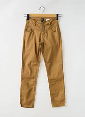 Pantalon slim jaune LITTLE MISS BY CAPTAIN TORTUE pour femme seconde vue