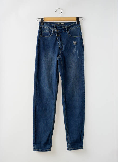 Jeans coupe slim bleu MAISON CAPTAIN pour femme