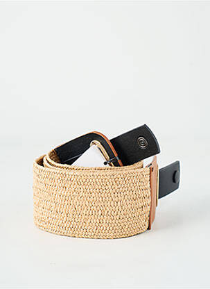 Ceinture coutures renforcées beige CAPTAIN TORTUE femme