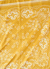 Foulard jaune CAPTAIN TORTUE pour femme seconde vue