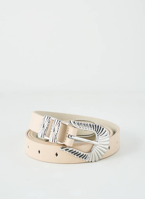 Ceinture beige CAPTAIN TORTUE pour femme