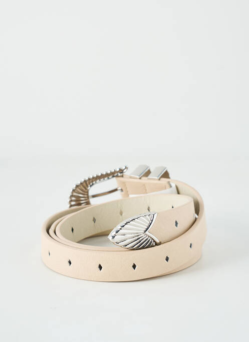 Ceinture beige CAPTAIN TORTUE pour femme