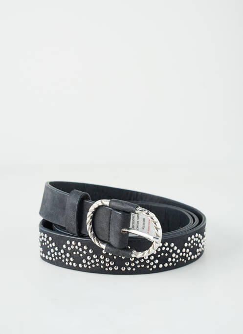 Ceinture noir CAPTAIN TORTUE pour femme