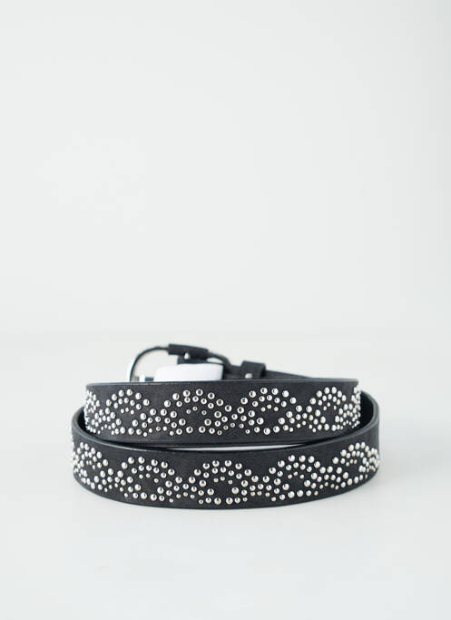 Ceinture noir CAPTAIN TORTUE pour femme