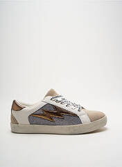 Baskets argent CAPTAIN TORTUE pour femme seconde vue