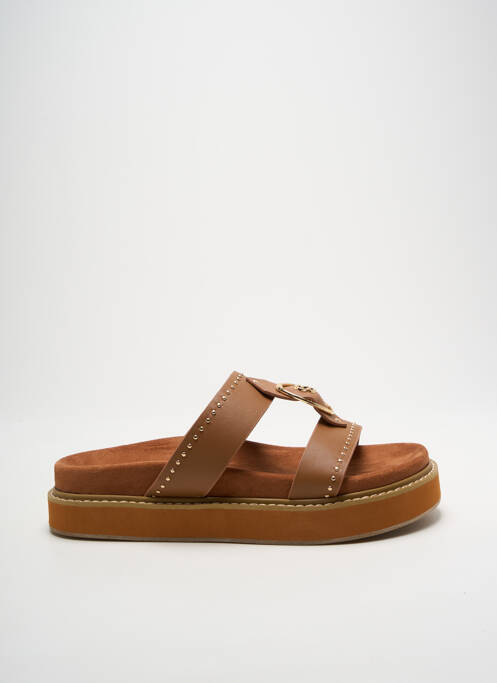 Mules/Sabots marron MAISON CAPTAIN pour femme