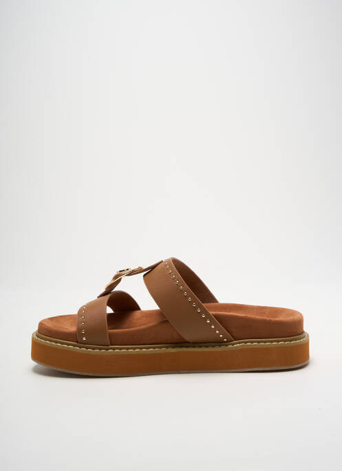 Mules/Sabots marron MAISON CAPTAIN pour femme