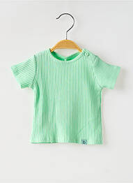 T-shirt coupe droite manches courtes vert BOBOLI fille