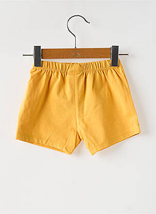 Short poches taille élastique jaune MAYORAL garçon