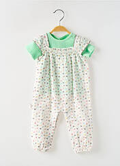 Combi-pantalon blanc BOBOLI pour fille seconde vue