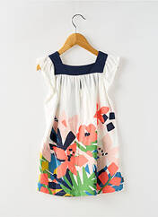 Robe mi-longue blanc BOBOLI pour fille seconde vue