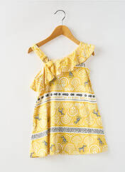 Robe mi-longue jaune MAYORAL pour fille seconde vue