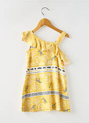Robe mi-longue jaune MAYORAL pour fille seconde vue