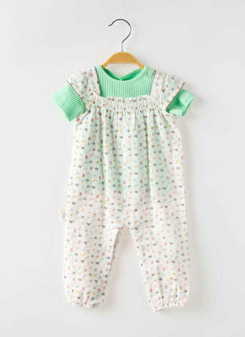 Combi-pantalon blanc BOBOLI pour fille