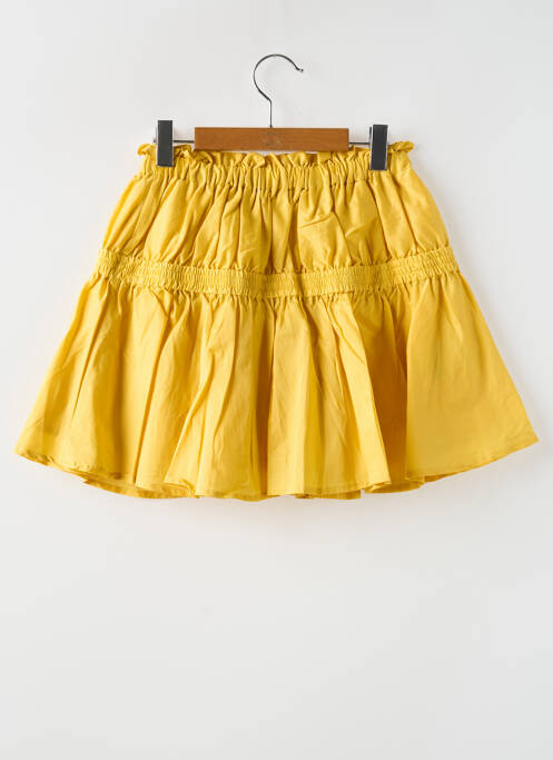 Jupe mi-longue jaune MAYORAL pour fille