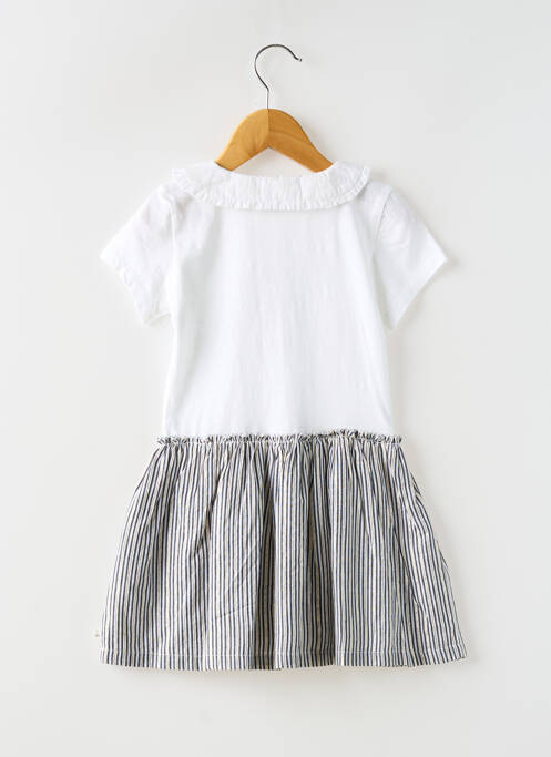 Robe mi-longue blanc NOUKIE'S pour fille