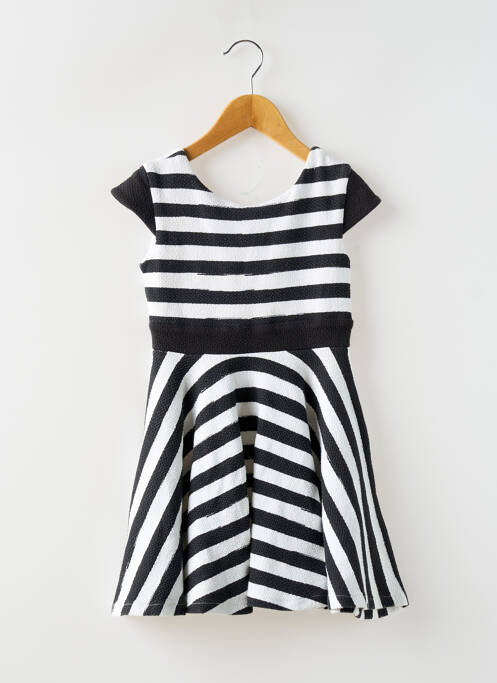 Robe mi-longue noir BOBOLI pour fille