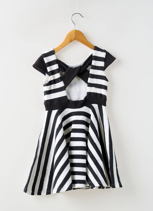 Robe mi-longue noir BOBOLI pour fille
