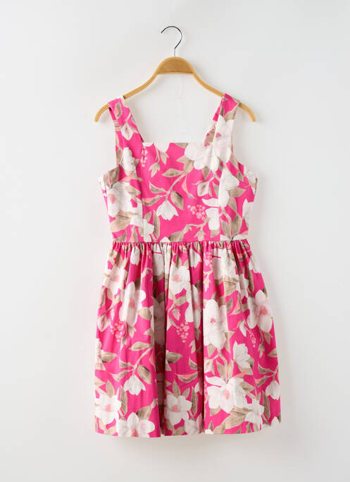 Robe mi-longue rose MAYORAL pour fille
