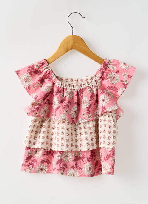 Top rose MAYORAL pour fille