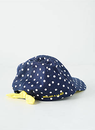 Casquette casquette norvégienne bleu WEEK END A LA MER fille