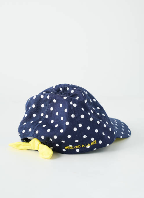 Casquette bleu WEEK END A LA MER pour fille