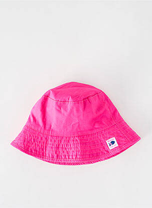 Chapeau tissage popeline rose WEEK END A LA MER fille