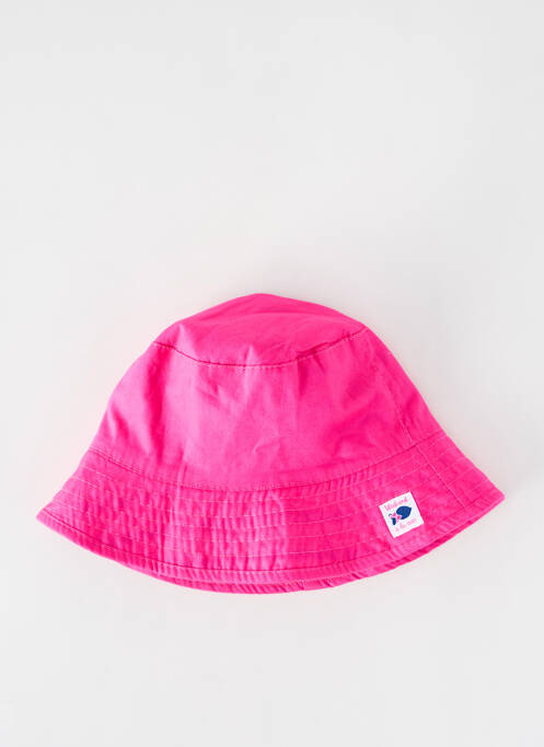 Chapeau rose WEEK END A LA MER pour fille