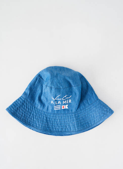 Chapeau bleu WEEK END A LA MER pour garçon