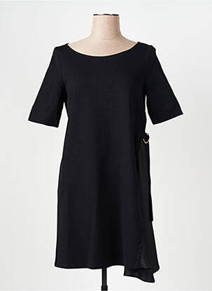 Robe courte manches courtes manches courtes noir PENNYBLACK femme