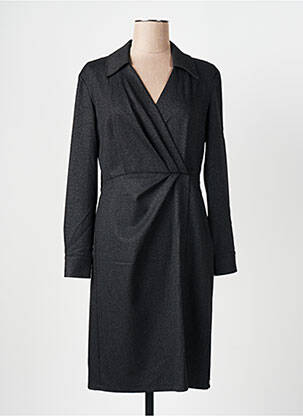 Robe mi-longue manches longues manches longues noir PENNYBLACK femme