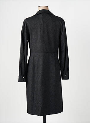 Robe mi-longue manches longues manches longues noir PENNYBLACK femme