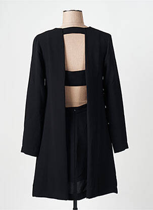 Robe mi-longue manches longues manches longues noir COP COPINE femme