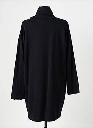 Robe mi-longue manches longues manches longues noir COP COPINE femme