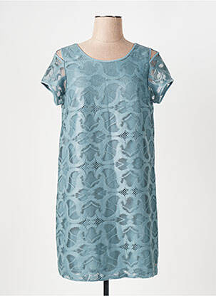 Robe courte manches courtes manches courtes bleu COP COPINE femme