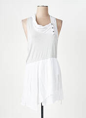 Robe mi-longue blanc MADO ET LES AUTRES pour femme seconde vue