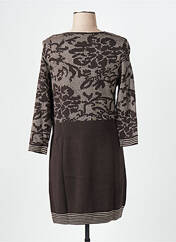 Robe mi-longue marron GERRY WEBER pour femme seconde vue