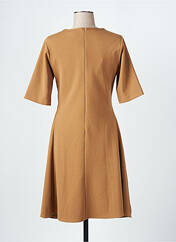 Robe mi-longue marron LA FEE MARABOUTEE pour femme seconde vue