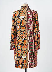 Robe mi-longue noir LA FEE MARABOUTEE pour femme seconde vue